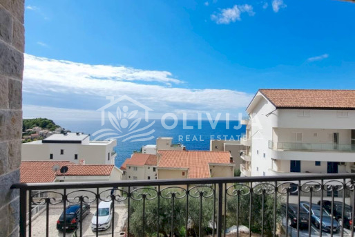 Студия с видом на море в Пржно, Будва