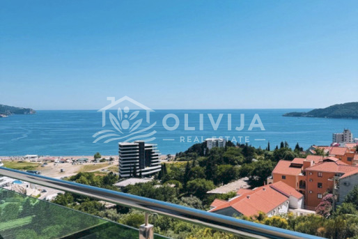 Квартира с видом на море в Бечичах — 500 м от пляжа